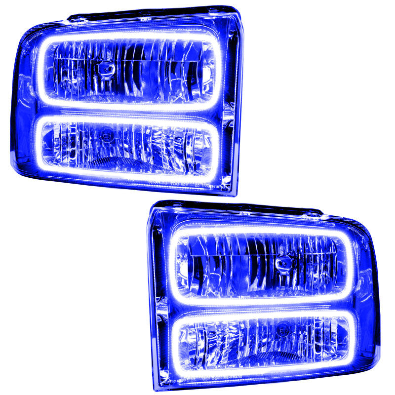 Oracle 05-07 Ford F-250/350 SMD HL - Chrome - ColorSHIFT w/ 2.0 Controller