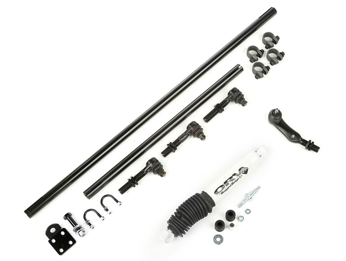 Steering Kit Damper Heavy Duty 84-06 Jeep TJ/XJ/ZJ 4.0L Rugged Ridge