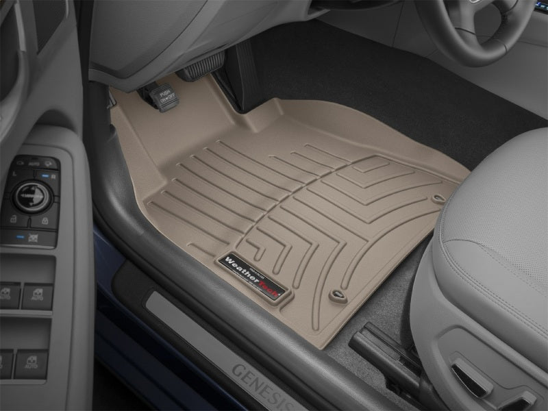 WeatherTech 15+ Hyundai Genesis Coupe/Sedan Front FloorLiner - Tan