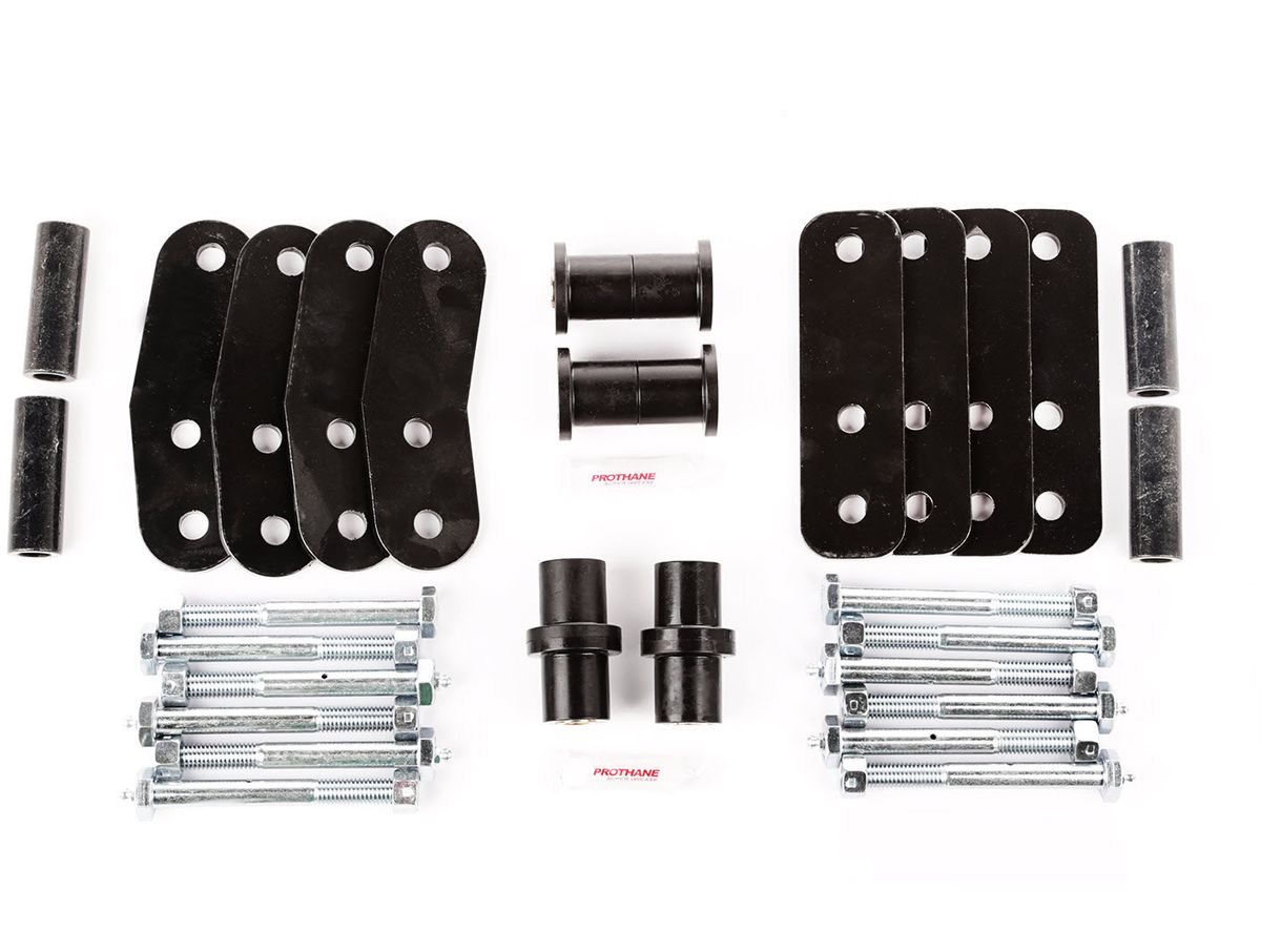 Suspension Leaf Spring Shackle Kit Rear 87-95 Jeep Wrangler YJ Rugged Ridge