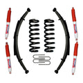 Suspension Lift Kit w/Shock 1.5-2 Inch Lift Incl. Front/Rear Springs Rear U Bolt Kit Skyjacker