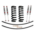 Suspension Lift Kit w/Shock M95 Performance Shocks 1.5-2 Inch Lift Incl. Front Coil Springs Rear Add-A-Leafs Skyjacker