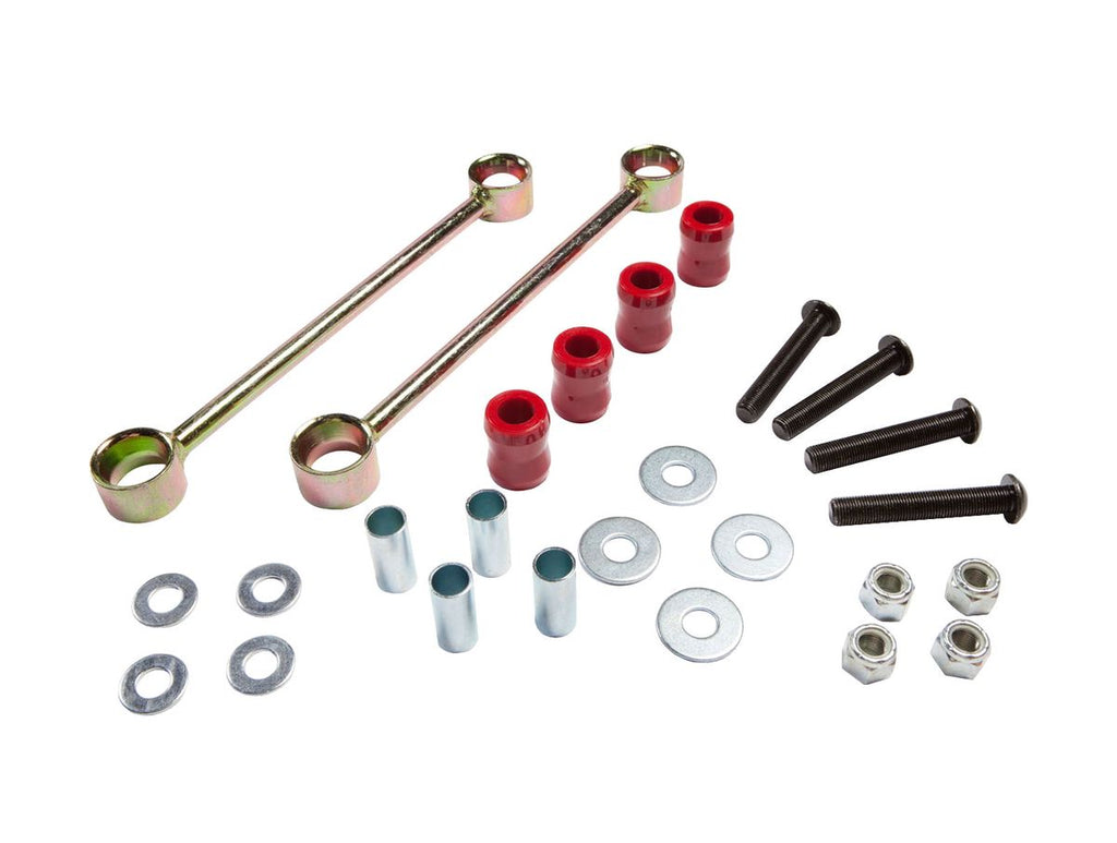 Suspension Stabilizer Bar Link Kit Rear 4 Inch Lift 97-18 Wrangler Rugged Ridge