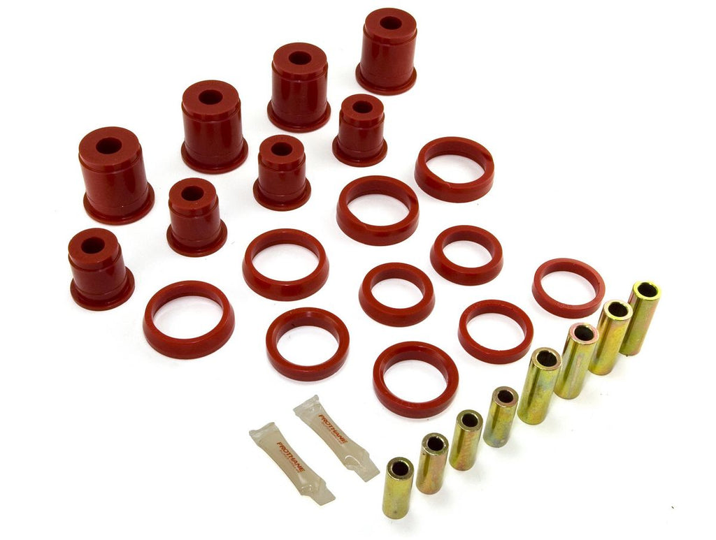 Suspension Control Arm Bushing Kit Front Red 84-01 Jeep Cherokee XJ Rugged Ridge