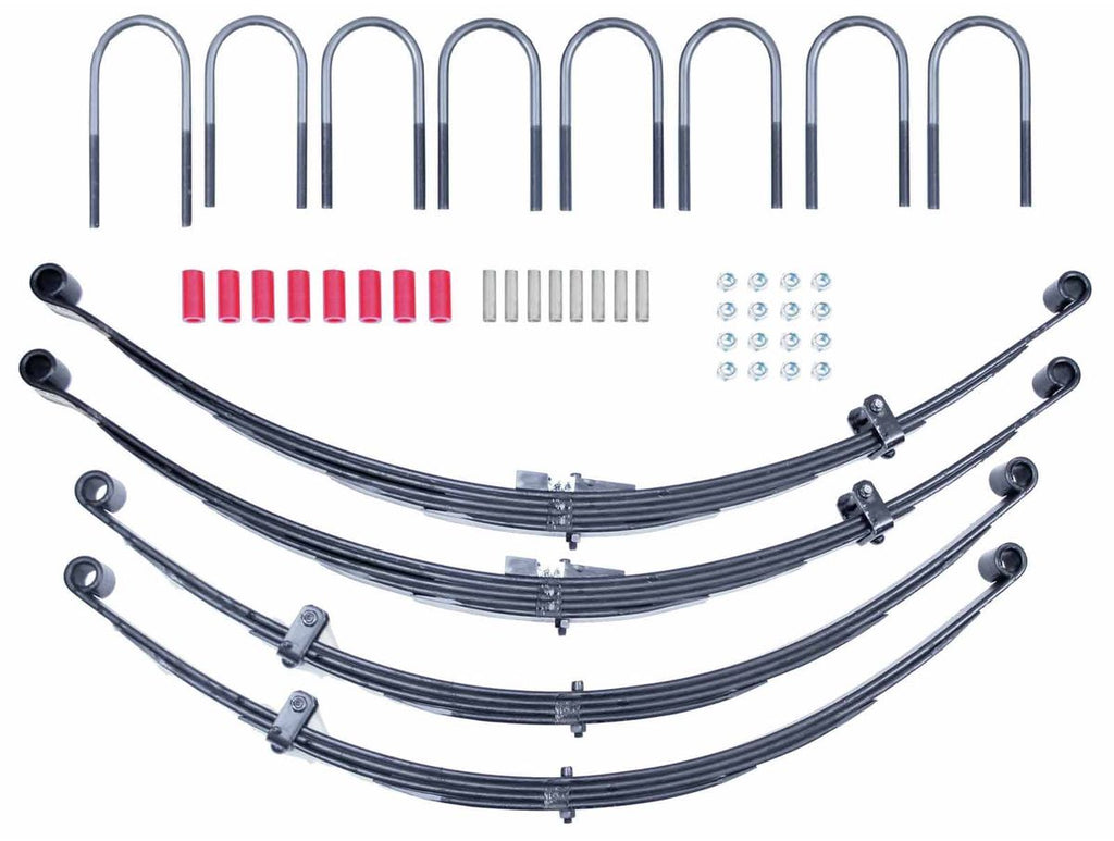 Suspension Lift Kit 4 Inch No Shocks 55-75 Jeep CJ5/CJ6 Rugged Ridge