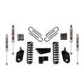 Suspension Lift Kit w/Shock M95 Performance Shocks 4 Inch Lift Incl. Front Coil Springs Brackets Rear U Bolt Kit Rear Block Skyjacker