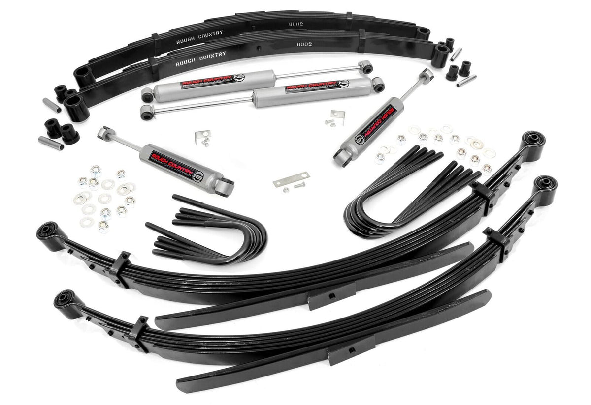 2 Inch Lift 52 Inch Rear Springs Chevy/GMC C10/K10 Truck & SUV/K5 Blazer (73-76) Rough Country