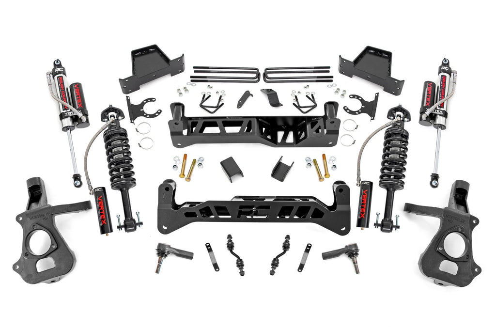 7 Inch Lift Kit Alum/Stamp Steel Vertex Silverado/Sierra 1500 2WD (14-18 & Classic) Rough Country
