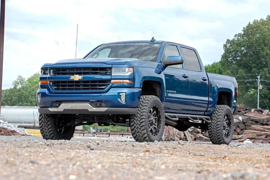 7 Inch Lift Kit Alum/Stamp Steel Vertex Silverado/Sierra 1500 2WD (14-18 & Classic) Rough Country