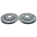 Power Stop 19-22 Ford Edge Front Evolution Drilled & Slotted Rotor (Pair)
