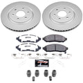 Power Stop 16-26 Nissan Frontier Front Z36 Coated Truck & Tow Brake Kit