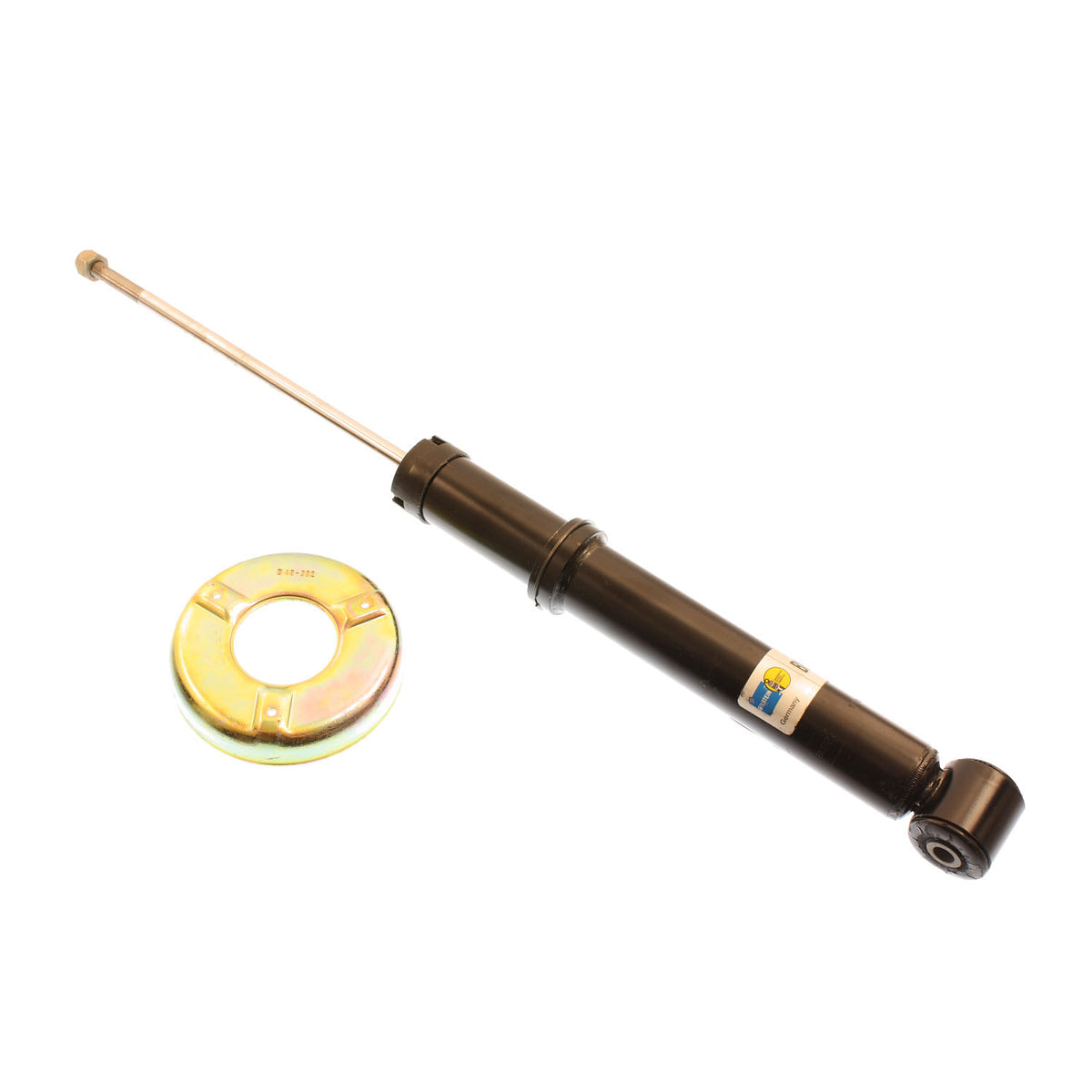 Suspension Shock Absorber Twintube Rear BMW 320i 1983-1977 Eye 10.1mm Stem Black Paint B4 OE Replacement Bilstein