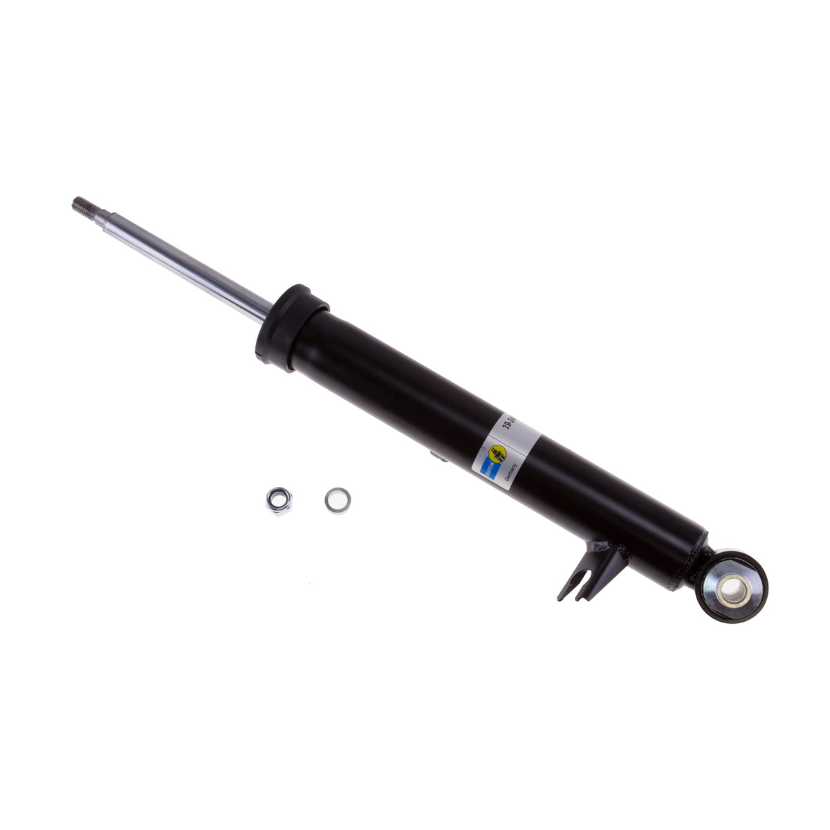 Suspension Shock Absorber Twintube Rear Left BMW X5 2018-2014 X6 2019-2015 Eye 15.8mm Stem Black Paint B4 OE Replacement Bilstein
