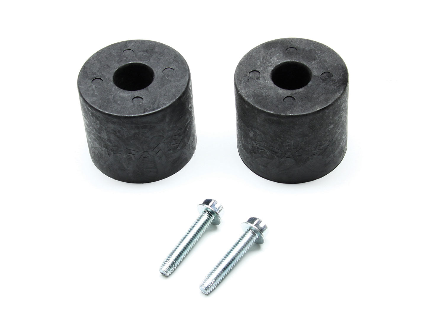 97-18 Wrangler TJ/JK 2.25 Inch Bump Stop Strike Pad Kit Front Lower Lift JK 4-6 Inch & TJ 3-4 Inch TeraFlex