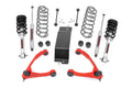 3.5 Inch Lift Kit N3 Struts Forged UCAs RED Chevy/GMC SUV 1500 (07-20) Rough Country