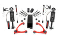 3.5 Inch Lift Kit Forged UCA Vertex/V2 Red Silverado/Sierra 1500 (07-16) Rough Country