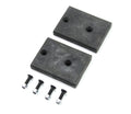 07-18 Wrangler JK 0.75 Inch SpeedBump Bump Stop Strike Pad Kit Rear Lower TeraFlex