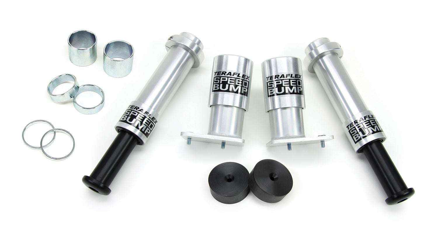 07-18 Wrangler JK SpeedBump Bump Stop Kit Front & Rear 3 Inch Lift TeraFlex