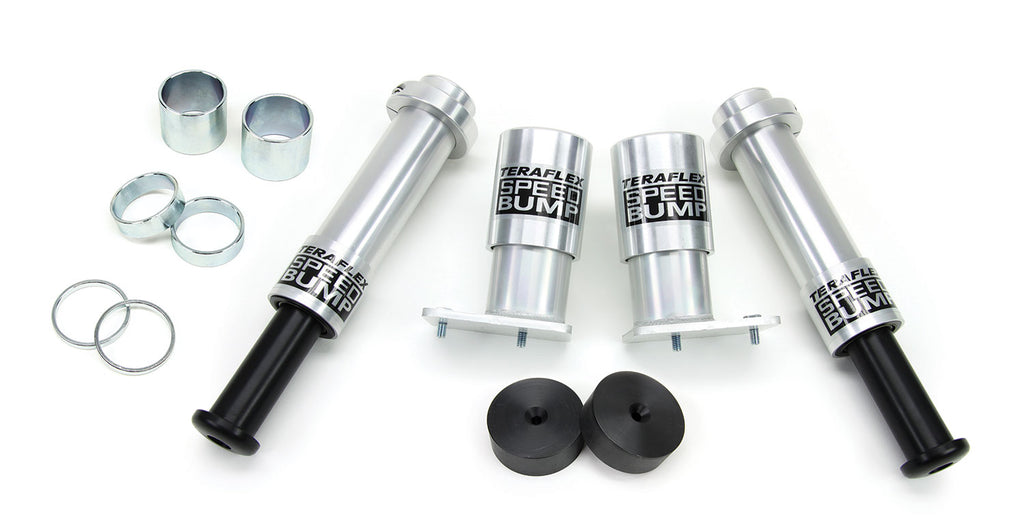 07-18 Wrangler JK SpeedBump Bump Stop Kit Front & Rear 4 Inch Lift TeraFlex