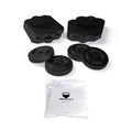 18-Up Wrangler JL 0.5 Inch Bump Stop Strike Pad Shim Kit Front & Rear TeraFlex