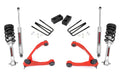 3.5 Inch Lift Kit Cast Steel N3 Strut Red Silverado/Sierra 1500 (14-16) Rough Country