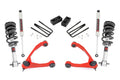 3.5 Inch Lift Kit Cast Steel M1 Strut - Red Silverado/Sierra 1500 (14-16) Rough Country