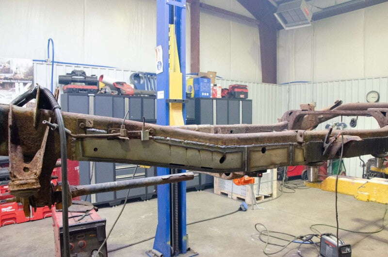 Rust Buster Front Frame Section Left Side