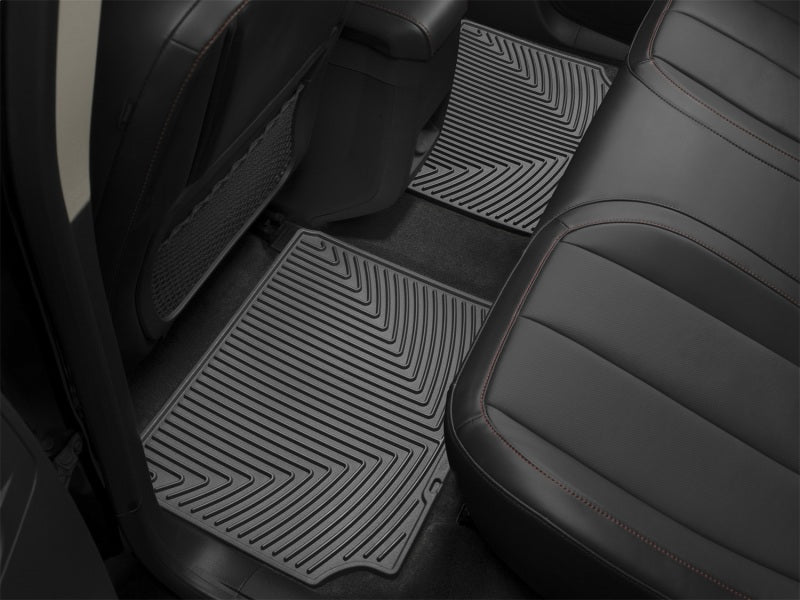 WeatherTech 10+ Chevrolet Equinox Rear Rubber Mats - Black