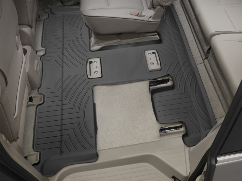 WeatherTech 11+ Nissan Quest Rear FloorLiner - Black