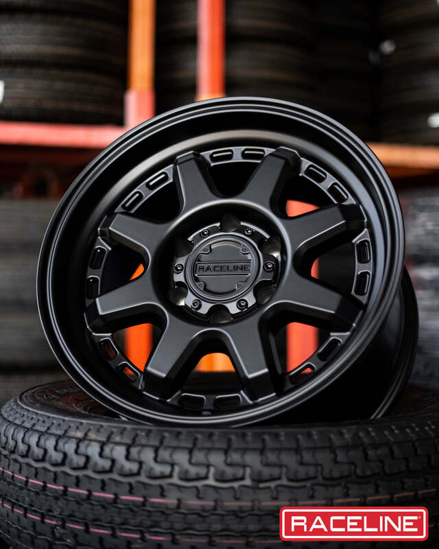Raceline 947B Scout 20x10in / 5x127 BP / -19mm Offset / 78.1mm Bore - Satin Black Wheel