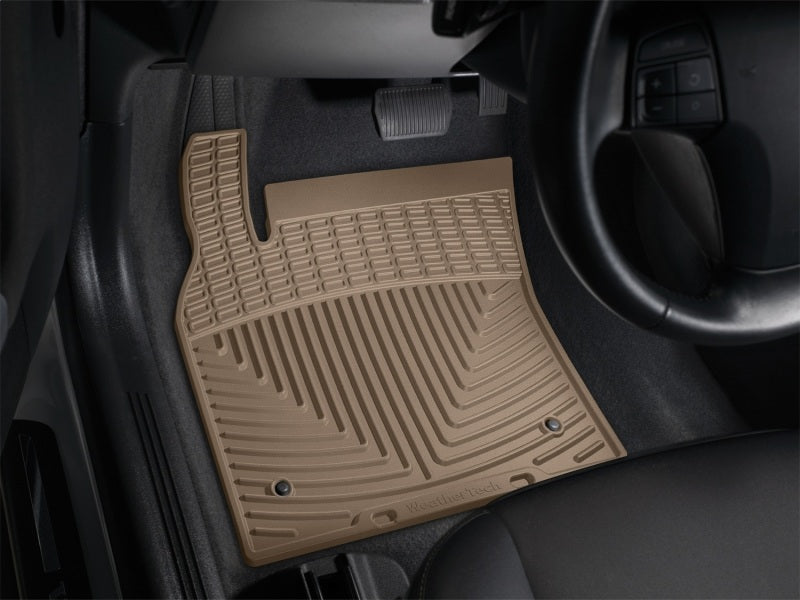 WeatherTech 04+ Volvo S40 Front Rubber Mats - Tan