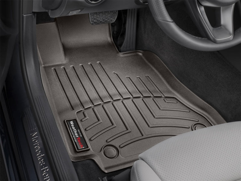 WeatherTech 2015+ Mercedes-Benz C-Class Front FloorLiner - Cocoa