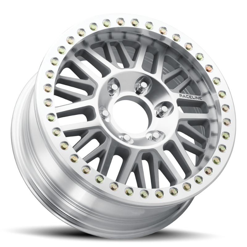 Raceline RT951M Ryno Machined 20x8.5in / 8x170 BP/-6mm Offset/130.81mm Bore - Machined Beadlock