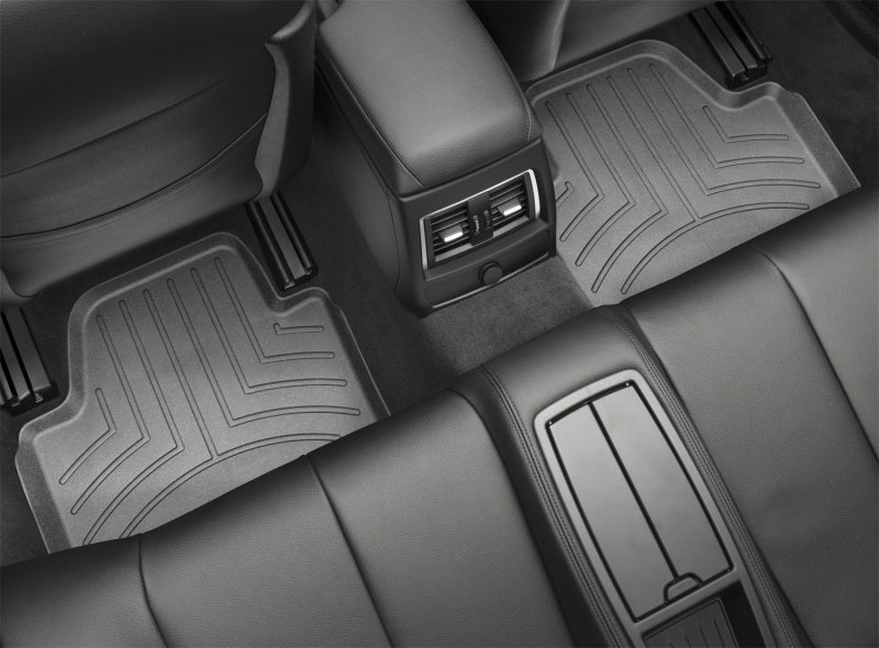 WeatherTech 14+ BMW 4-Series Rear FloorLiner - Black