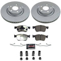 Power Stop 21-26 Ford Bronco Sport Front Z36 Coated Truck & Tow Brake Kit