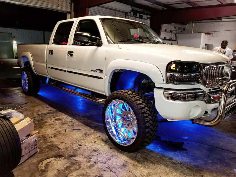 Oracle LED Illuminated Wheel Rings - Double LED - Blue