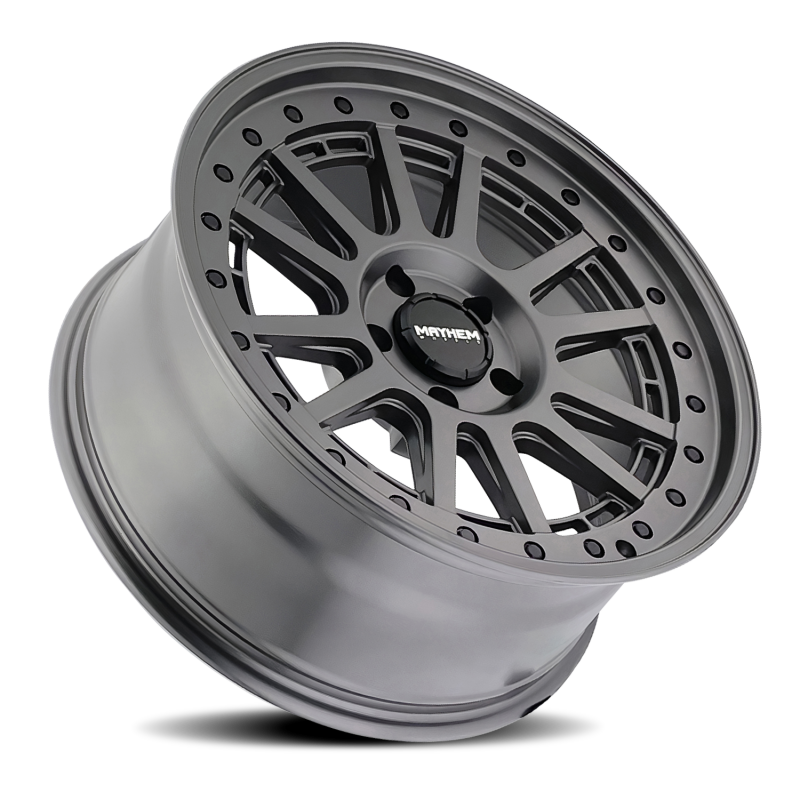 Mayhem 8305 Compass 15x7 / 5x100 BP / 15mm Offset / mm Hub Matte Gunmetal Wheel