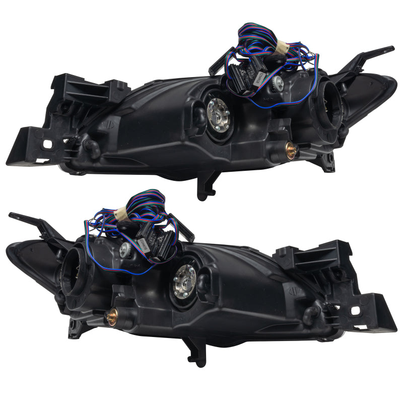 Oracle 04-09 Mazda 3 SMD HL - 4DR - Halogen Style - ColorSHIFT w/ Simple Controller