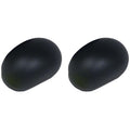Westin Platinum 4 Oval 4 in Tube Step End Cap Kit - Black