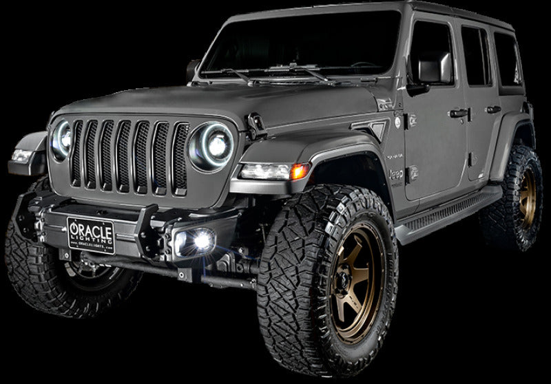Oracle Jeep Wrangler JK/JL/JT High Performance W LED Fog Lights - Green