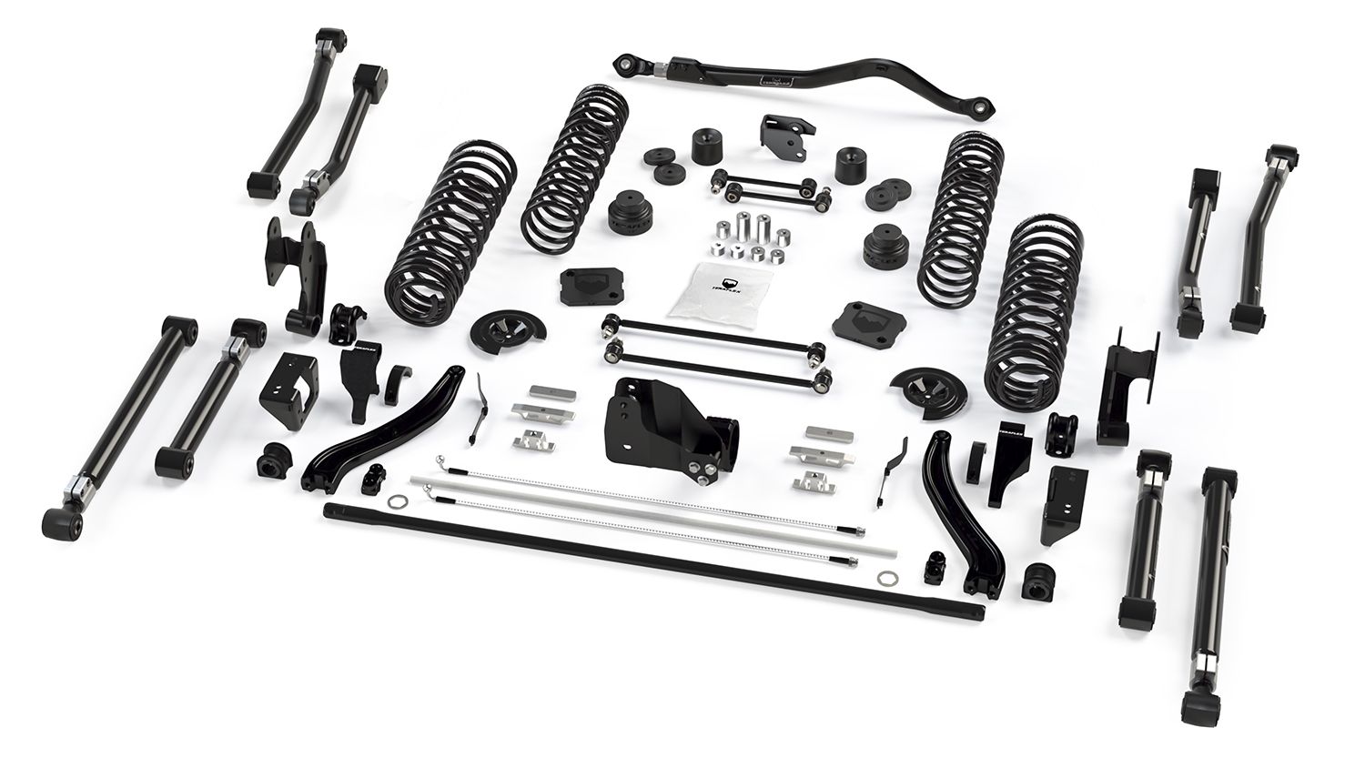 20-Up Jeep Gladiator 3.5 Inch Alpine CT3 Short Arm Extended-Travel Suspension System No Shocks TeraFlex
