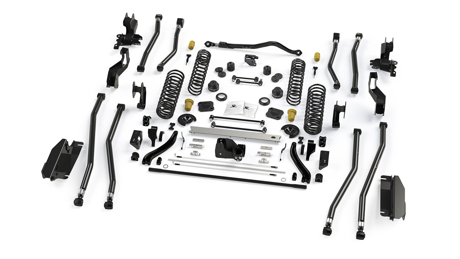 20-Up Jeep Gladiator 3.5 Inch Alpine CT3 Long Arm Extended-Travel Suspension System No Shocks TeraFlex