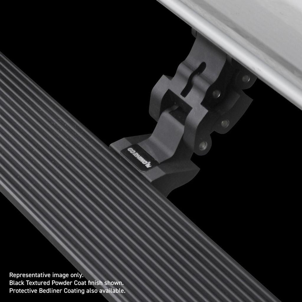 RealTruck VoltStep Electric Running Board Kit Protective Bedliner Coating 2007-2013 Silverado/Sierra 1500/2500 HD Go Rhino