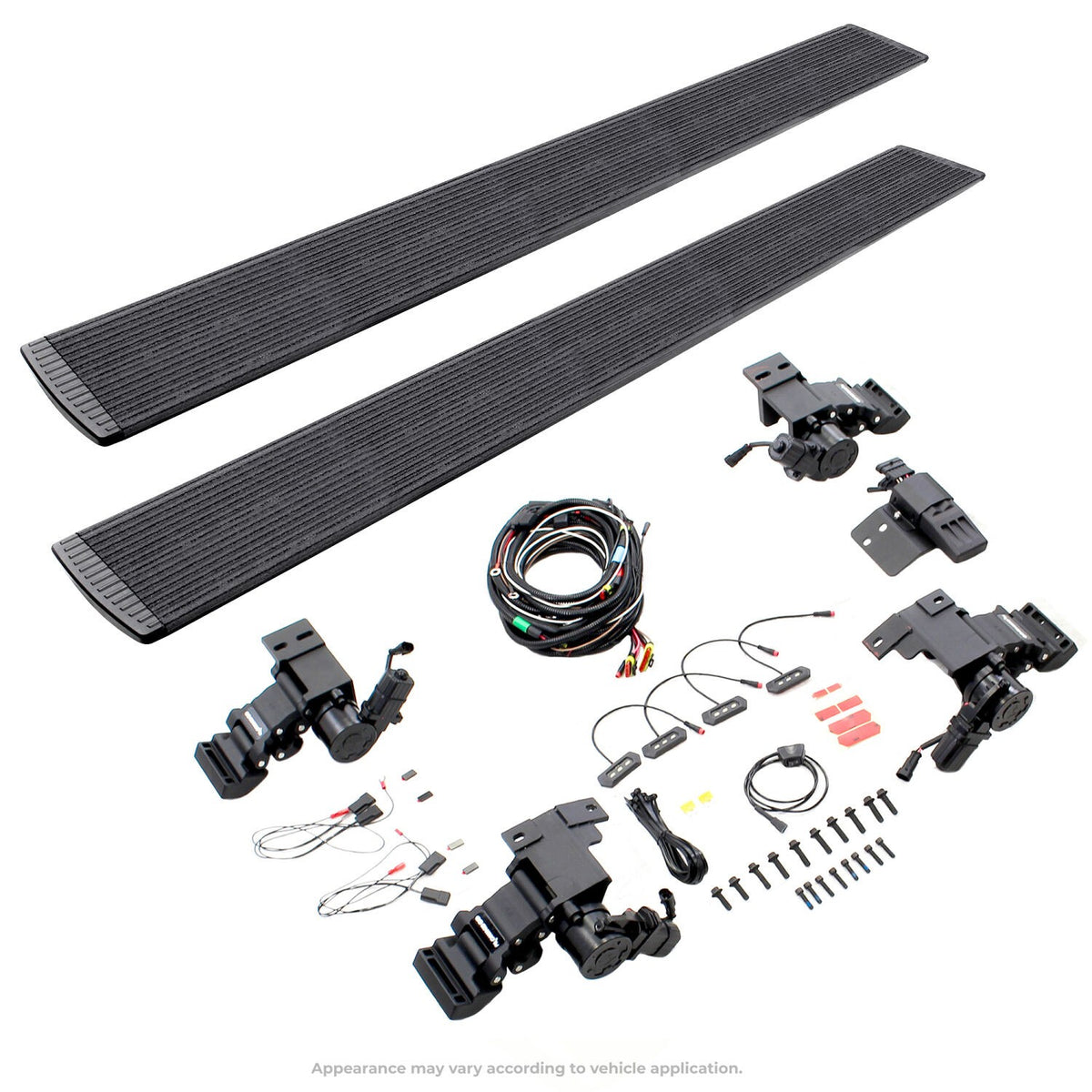 RealTruck VoltStep Electric Running Board Kit Protective Bedliner Coating 2021-2025 Ford Bronco Go Rhino