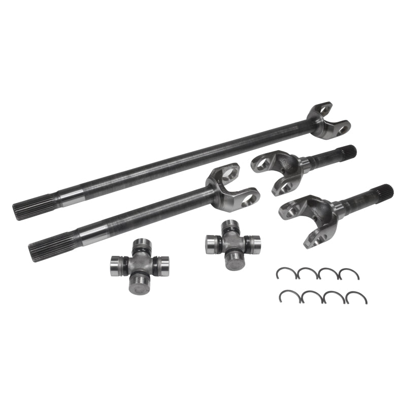 USA Standard 4340 Chrome-Moly Replacement Axle Kit For 72-81 Jeep CJ / Dana 30 / 27 Spline