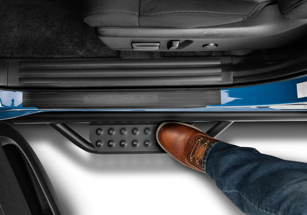 Nerf Step RS Bar Cab Length (2 Steps per Side) 2009-2014 Ram 1500 Model Only Quad Cab Textured Black NFab