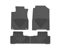 WT Rubber Mats - Rear - Blk