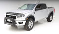 Black Extendafender Style Smooth Finish 4-Piece Fender Flare Set For 2019-2023 Ford Ranger Supercrew Bushwacker