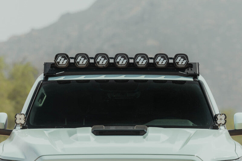 DV8 Offroad Baja Designs Linkable Lightbar Mount for DV8 Roof Rack Light Option