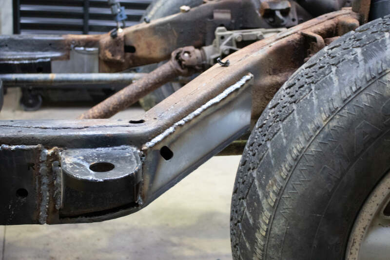 Rust Buster Front Frame Section Left Side